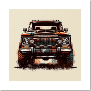 Jeep Wagoneer Posters and Art